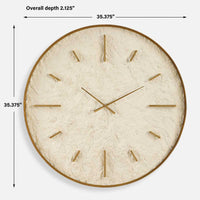 Stone Serenity Clock