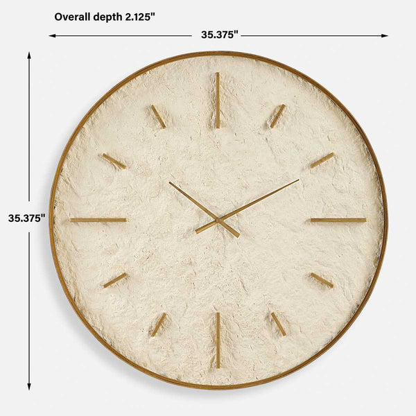 Stone Serenity Clock