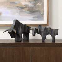 Regal Bull Sculptures S/2