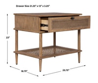 Coast Side Table | Black, Natural & White Finishes