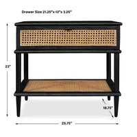 Coast Side Table | Black, Natural & White Finishes