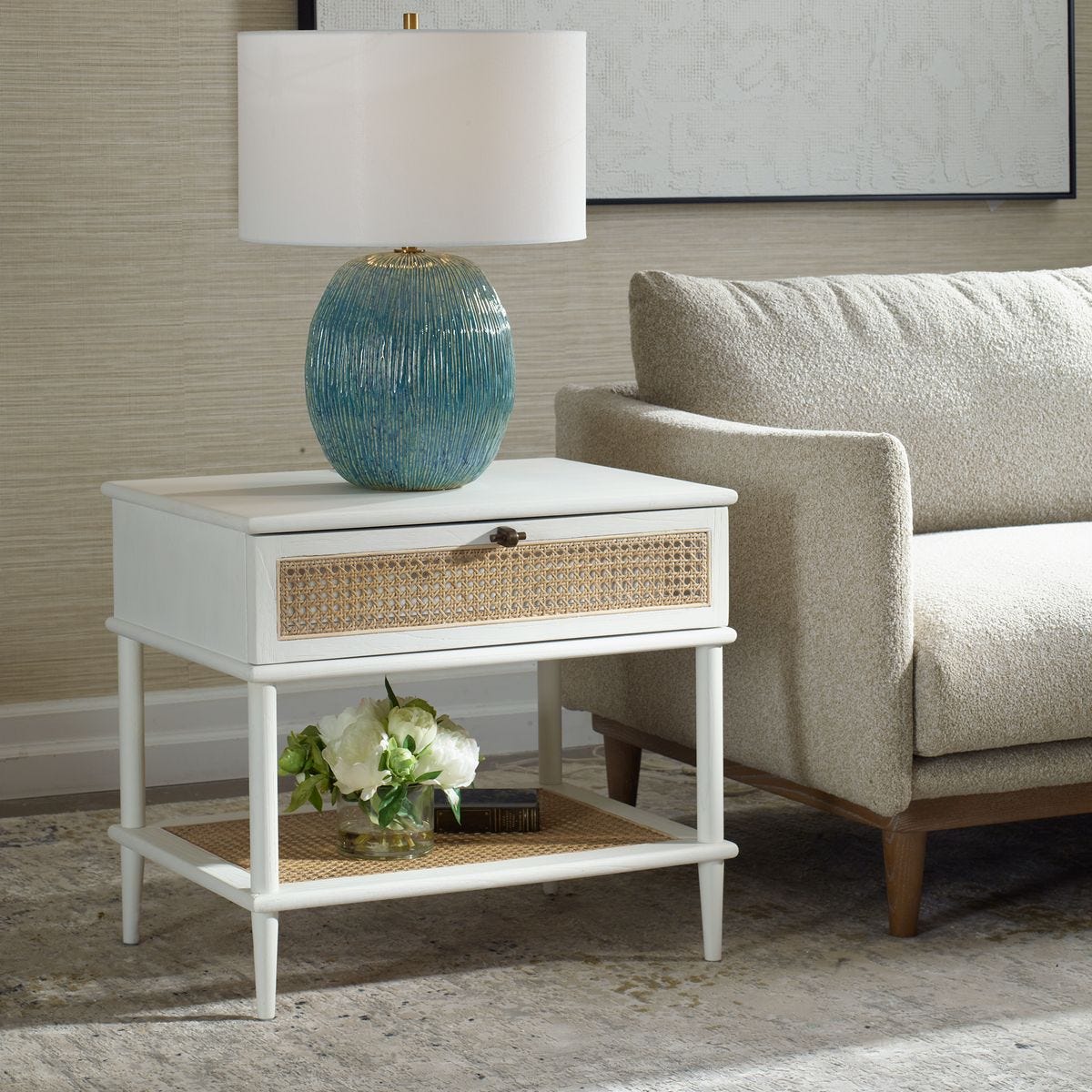 Coast Side Table | Black, Natural & White Finishes