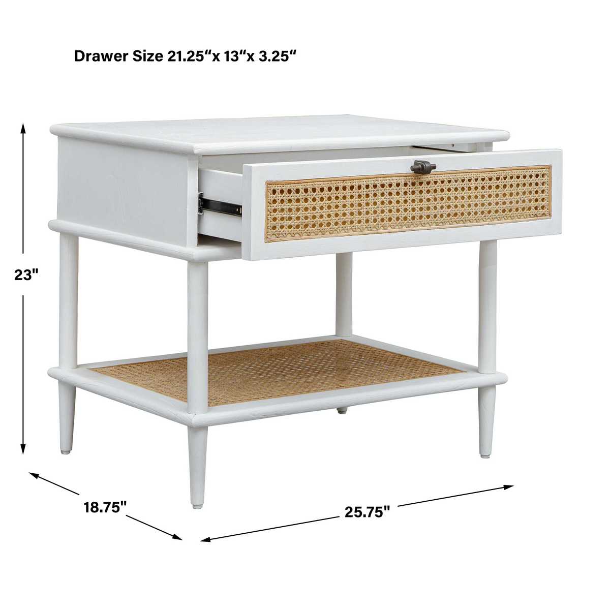 Coast Side Table | Black, Natural & White Finishes