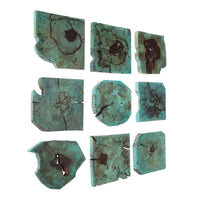 Bahati Wood Wall Decor, Natural, S/9