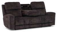 Stanton 894-50B Power Reclining Sofa with Drop-Down Table