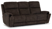 Stanton 894-50B Power Reclining Sofa with Drop-Down Table
