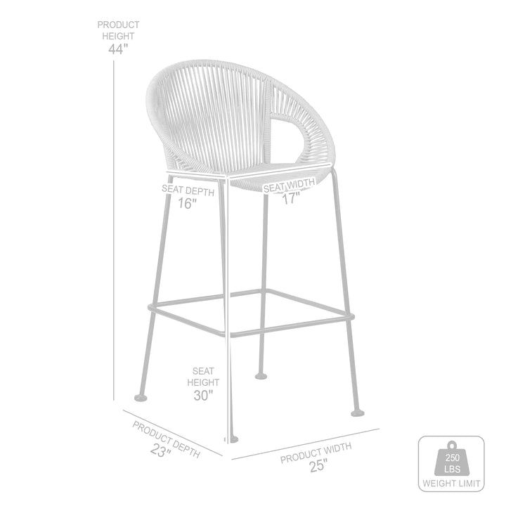 Acapulco Outdoor Barstool