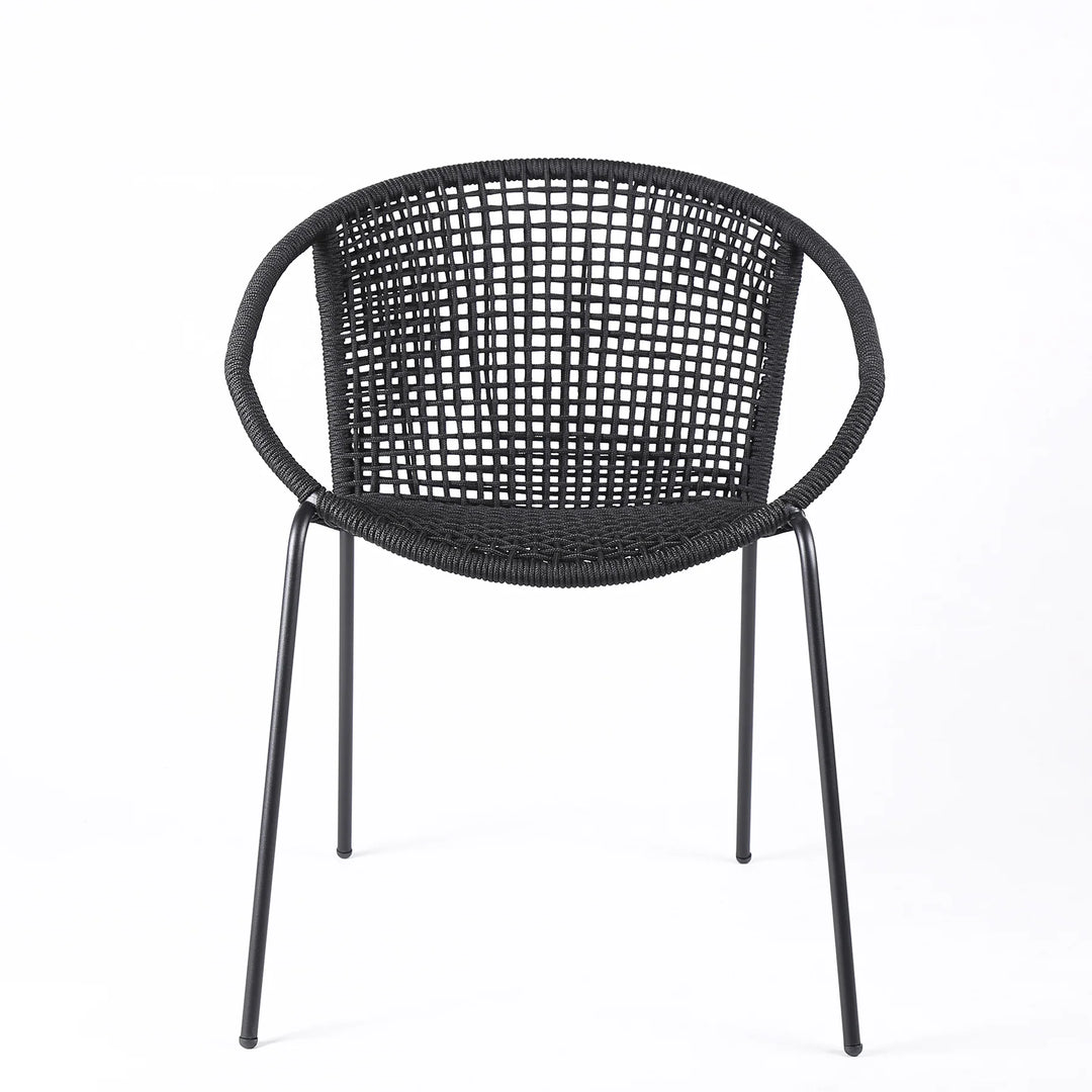 Armen Living Snack Outdoor Dining Chair