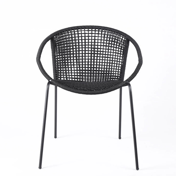 Armen Living Snack Outdoor Dining Chair