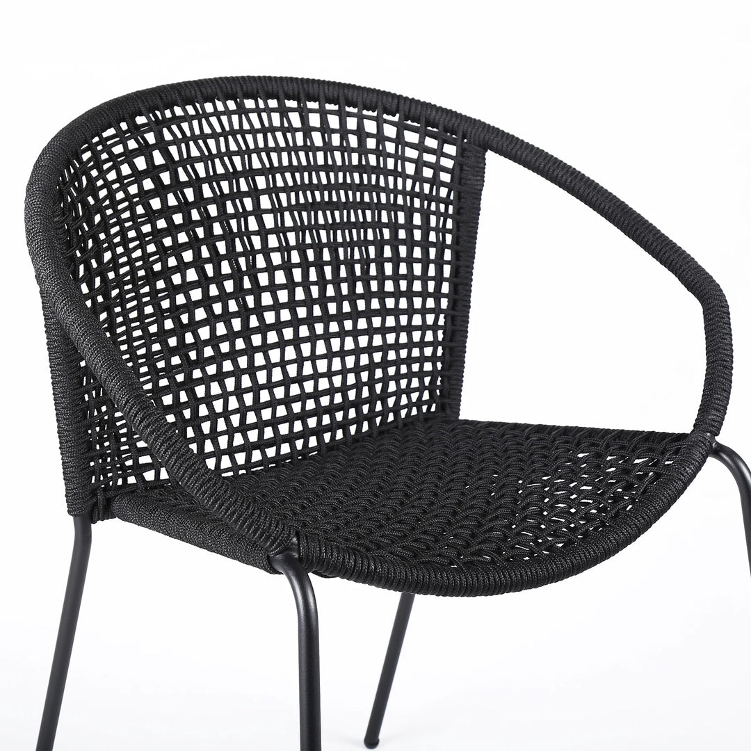 Armen Living Snack Outdoor Dining Chair