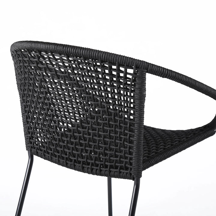Armen Living Snack Outdoor Dining Chair