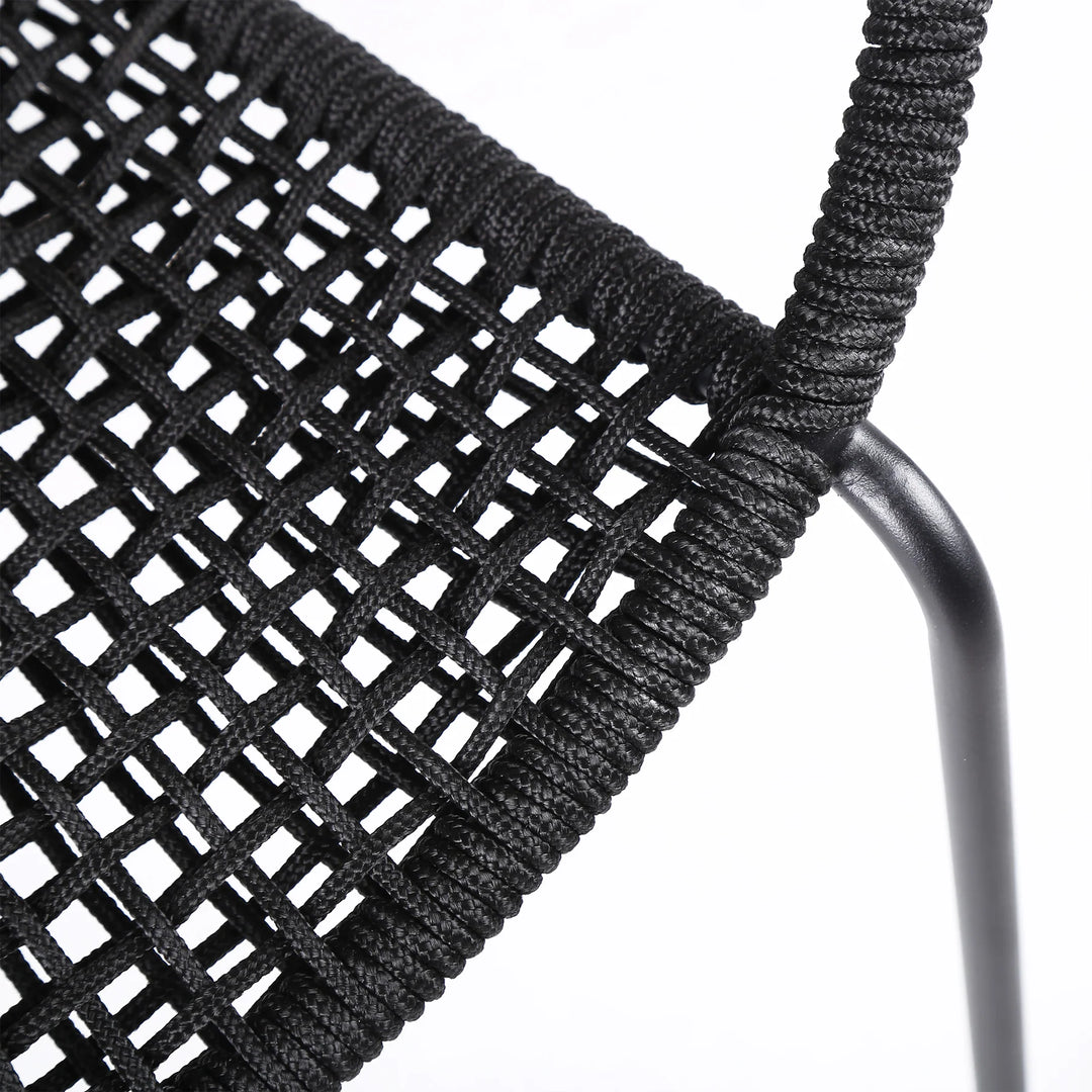 Armen Living Snack Outdoor Dining Chair