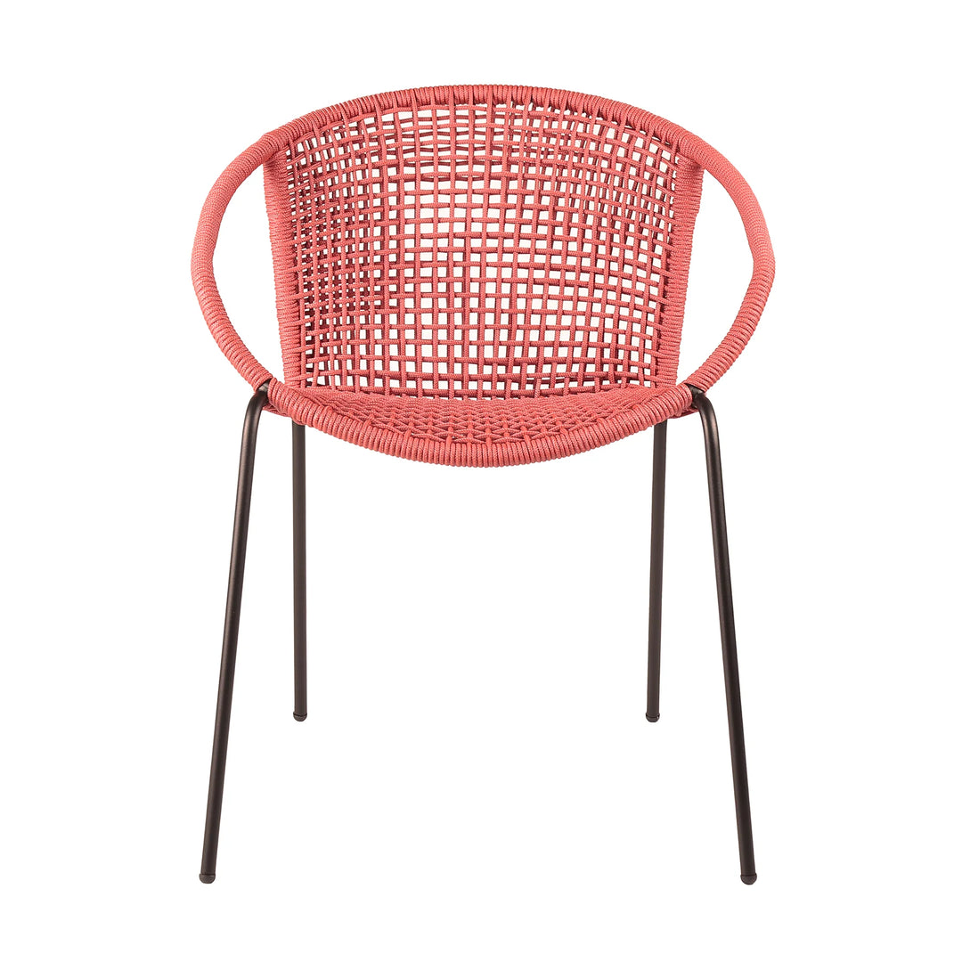 Armen Living Snack Outdoor Dining Chair