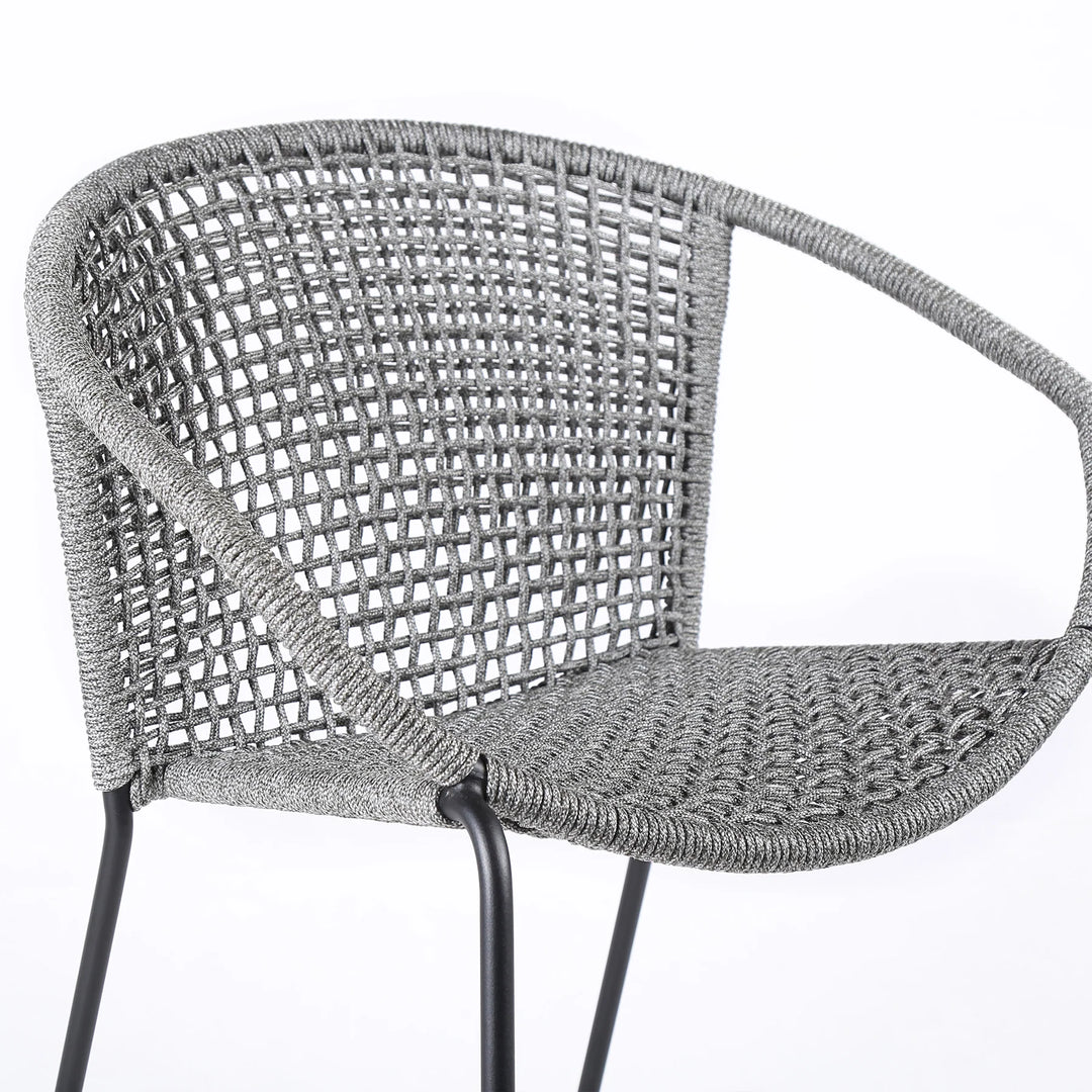 Armen Living Snack Outdoor Dining Chair
