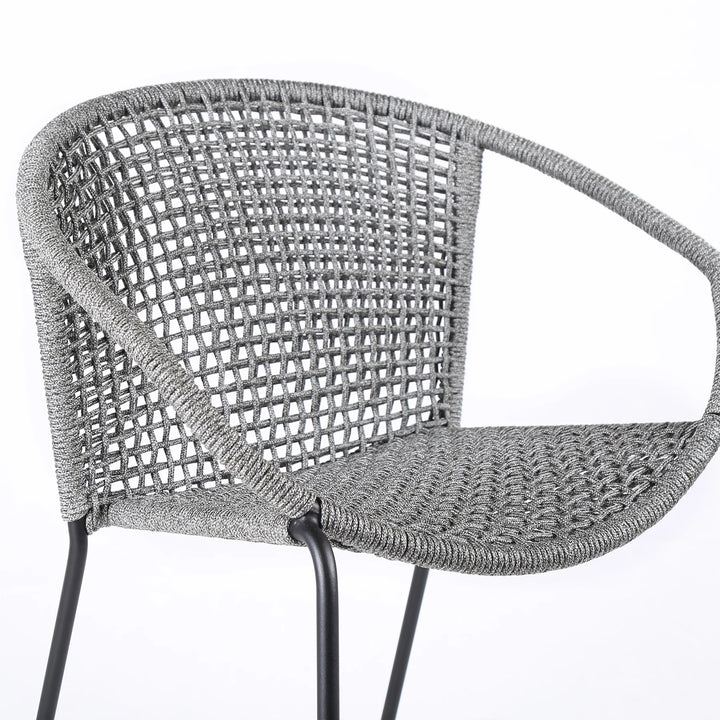 Armen Living Snack Outdoor Dining Chair