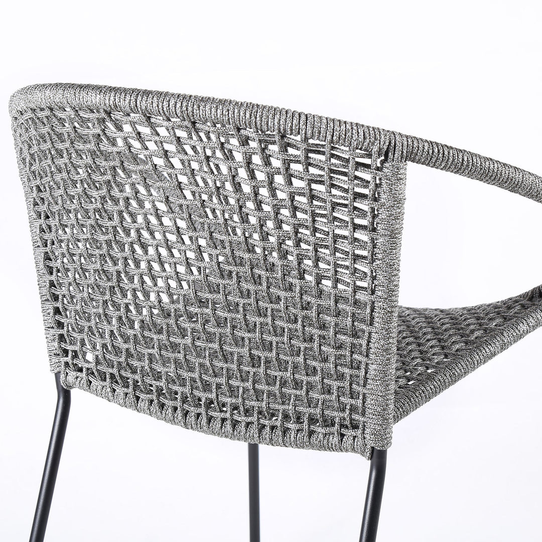 Armen Living Snack Outdoor Dining Chair