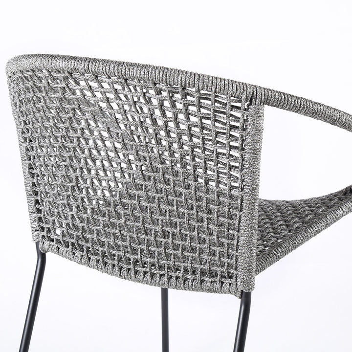 Armen Living Snack Outdoor Dining Chair