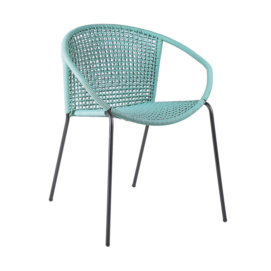 Armen Living Snack Outdoor Dining Chair