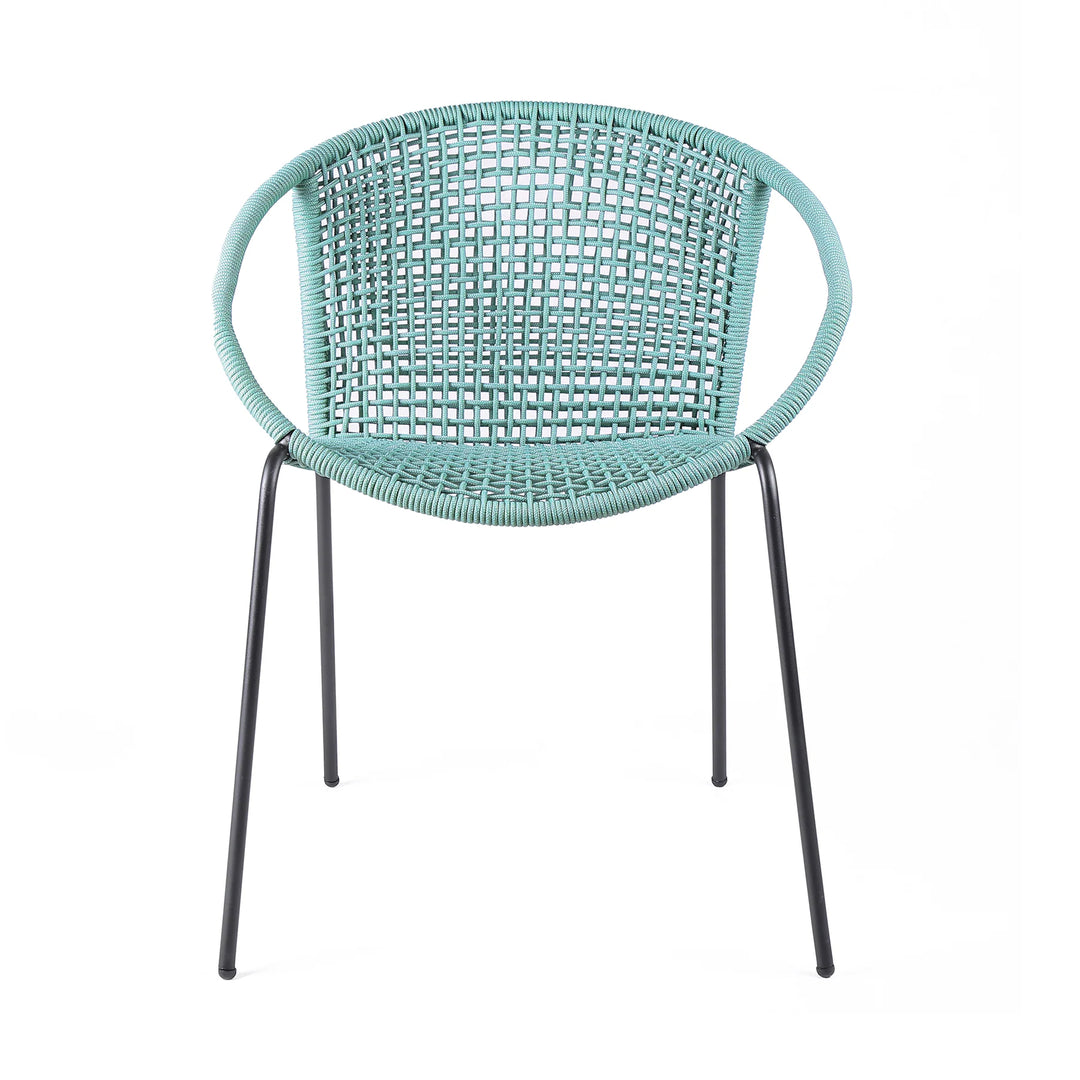 Armen Living Snack Outdoor Dining Chair