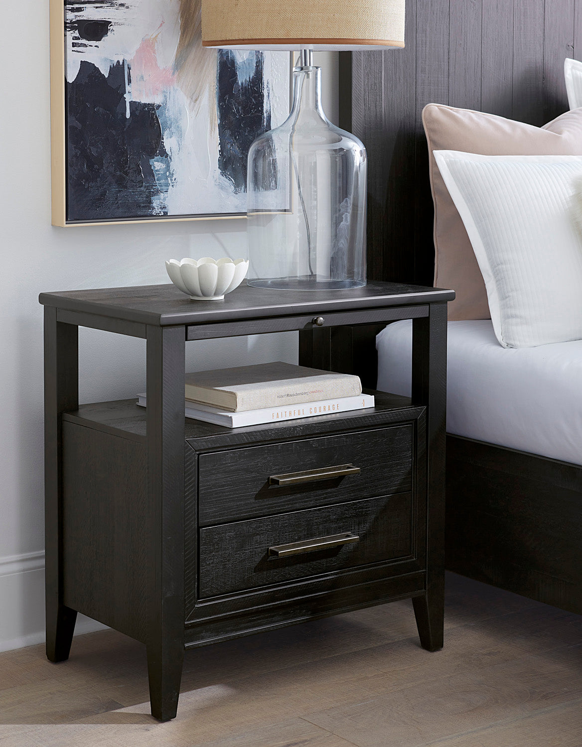 Camden Collection 2 Drawer Nightstand