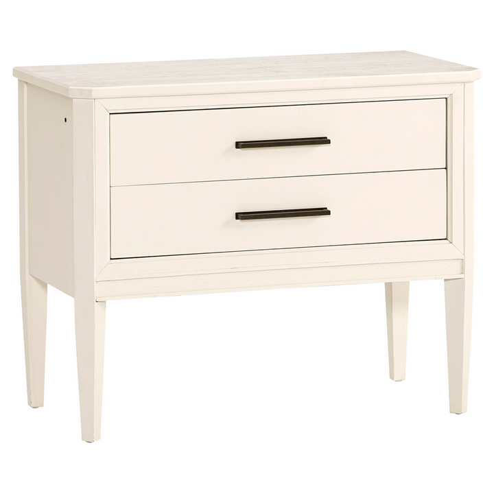 Camden Collection White Liv360 Nightstand