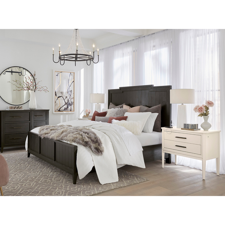 Camden Collection White Liv360 Nightstand