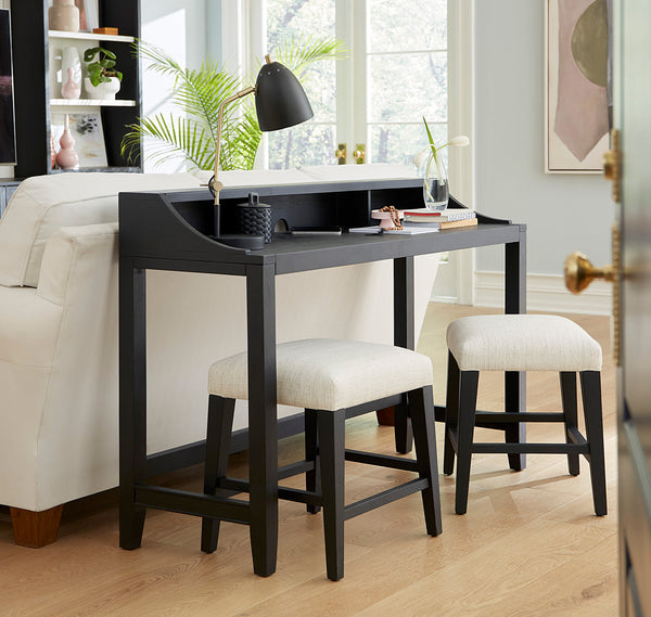 Camden Collection Console Bar Table w/Stools