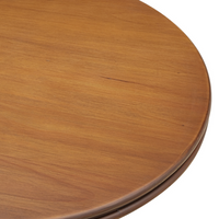 Charles Round Dining Table – Natural or Brown Finish