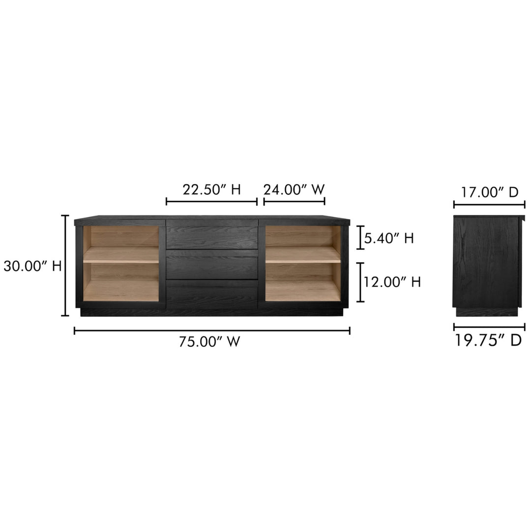 Charlotte Sideboard Black