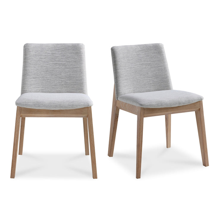 Deco Oak Dining Chair - Set Of Two