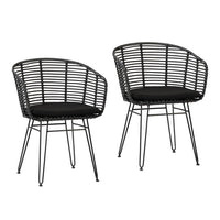 Ishani Outdoor Dining Chair Set Of 2