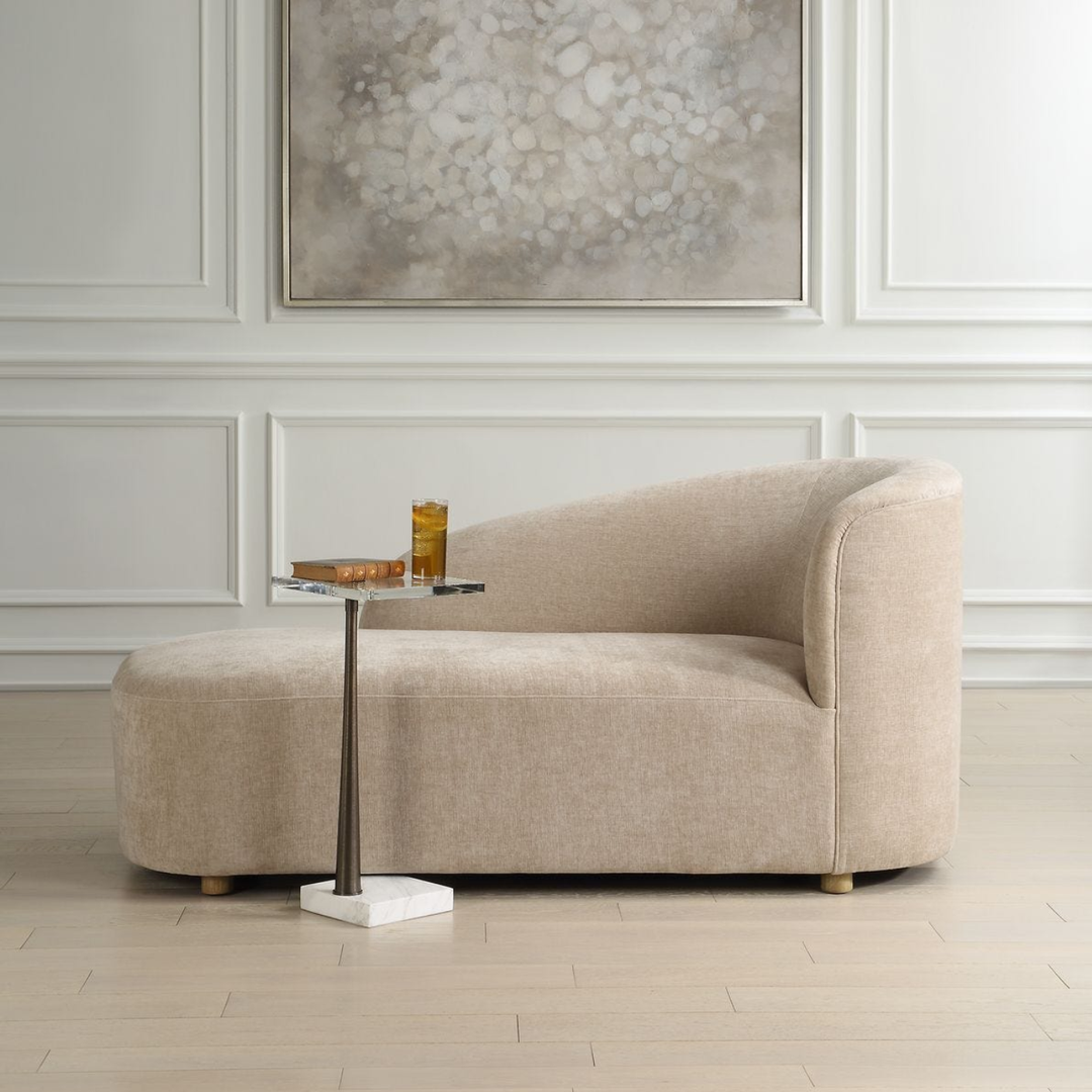 Fae Arm Chaise Lounge by Uttermost