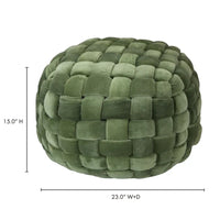 Jazzy Pouf Chartreuse