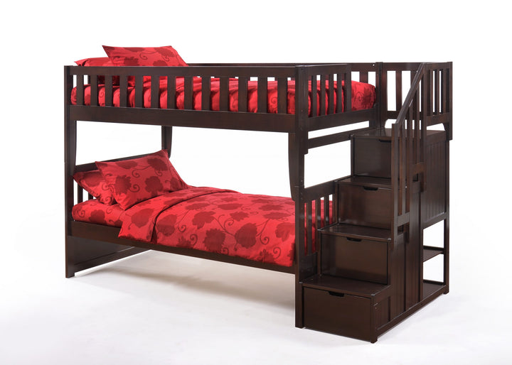 Peppermint Stair Bunk Bed