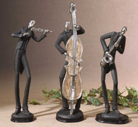 Musicians Figurines, Set of 3