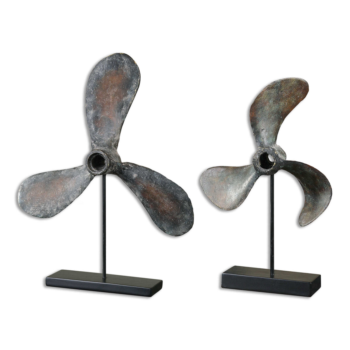 Propellers Sculpture, Set of 2