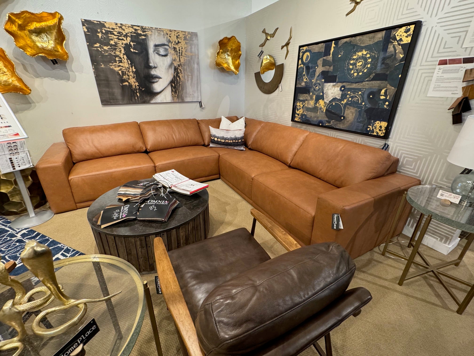 Omnia Leather Brynn Sofa / Sectional – HomePlace Furniture & Design