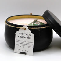 Soy Crystal Candles - Black