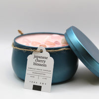Soy Crystal Candles - Blue