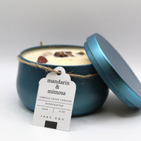Soy Crystal Candles - Blue