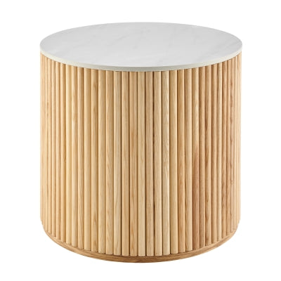Ingrid Ceramic Top - Round Side Table