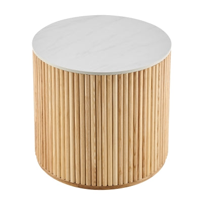 Ingrid Ceramic Top - Round Side Table
