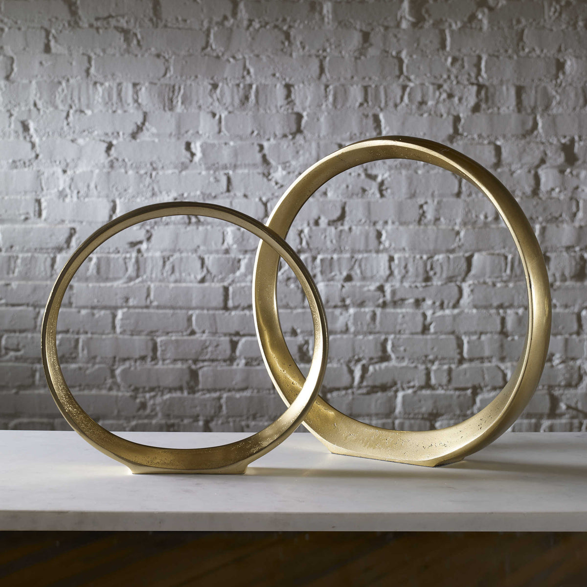 Jimena Ring Sculptures, Set of 2