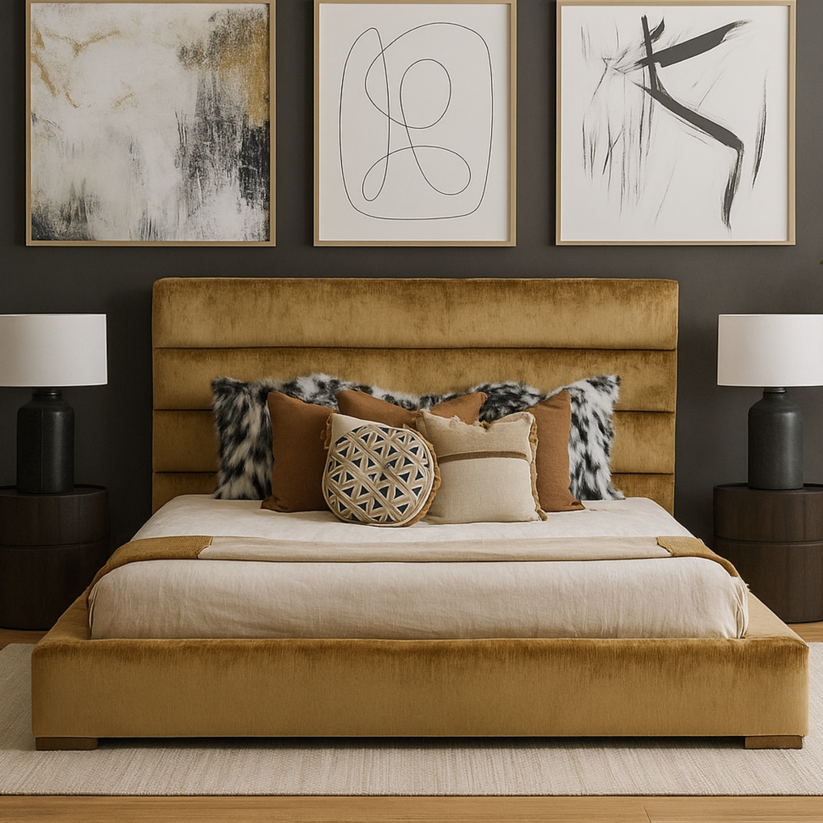 John Michael Designs Upholstered Beds