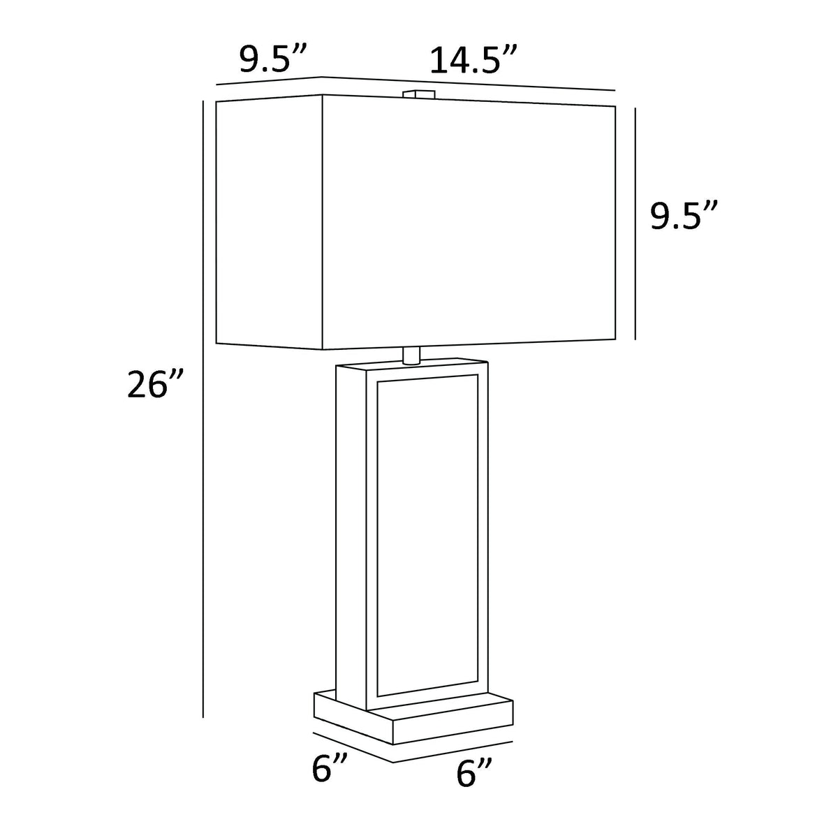 KONANE Table Lamp