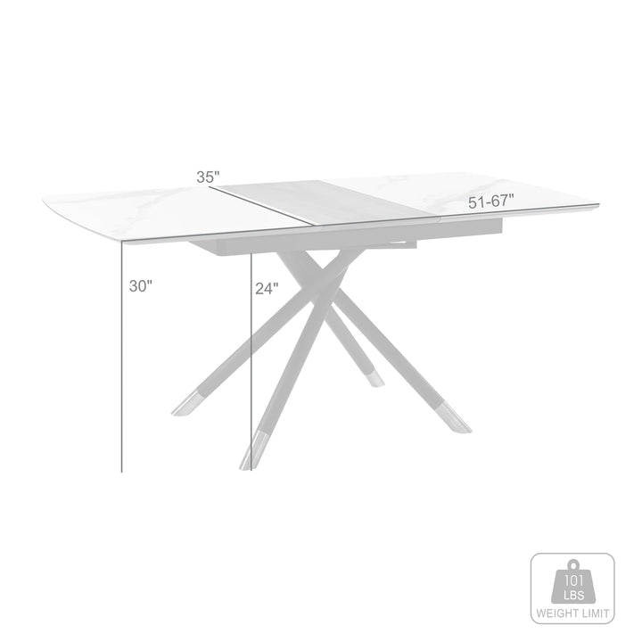 Alora Extendable Dining Table