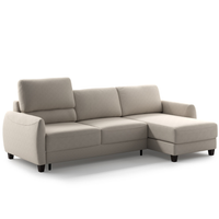 Luonto Delta Full XL Sleeper Sectional with Reversible Storage Chaise