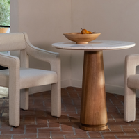 Sage Café Table – Cosmos Marble