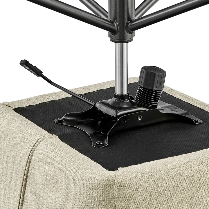 Thompson KD Fabric Swivel Office Arm Chair