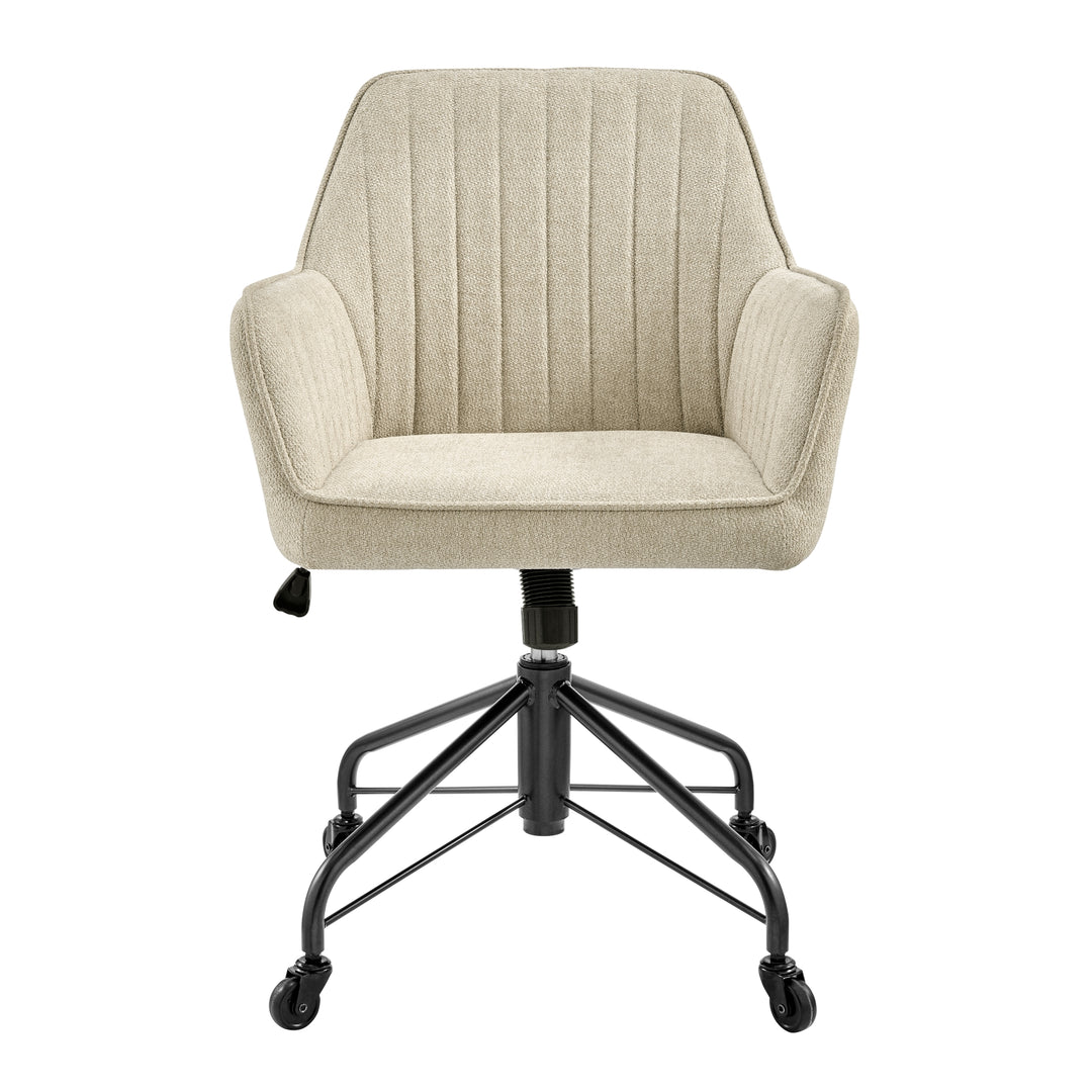 Thompson KD Fabric Swivel Office Arm Chair